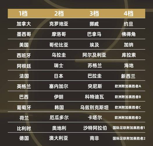 世界杯四强赛赛程时间表是怎样的?