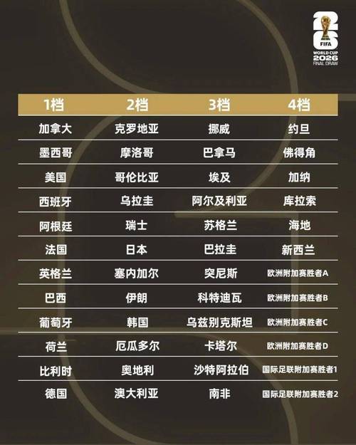 世界杯12强赛分组出炉,你的主队签运如何?