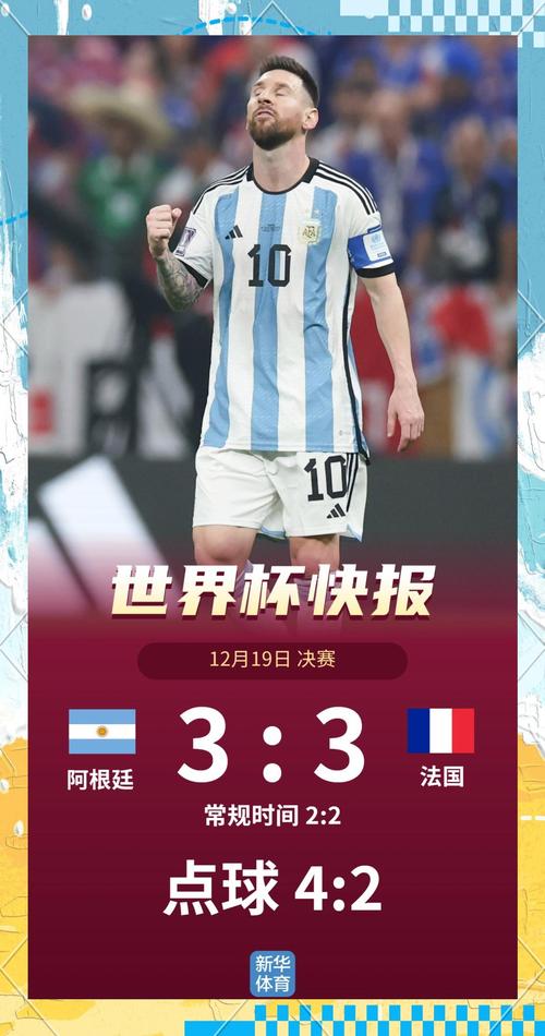 阿根廷vs法国，谁将问鼎世界杯冠军？