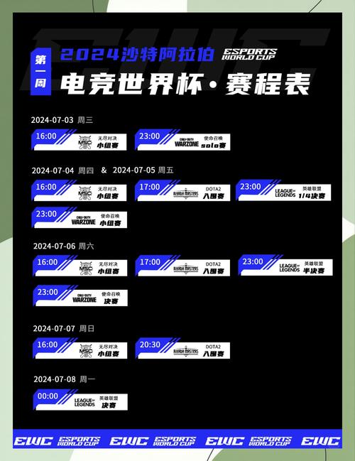2024沙特电竞世界杯赛程公布?中国战队参赛名单及奖金多少?
